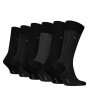 Tommy Hilfiger - TH MEN SOCK 6P TIN GIFTBOX BIRDSEYE - black - 39-42