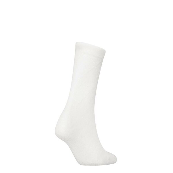 Tommy Hilfiger -  WOMEN SOCK 1P BOUCLE HOME SOCK - off white - 35-38