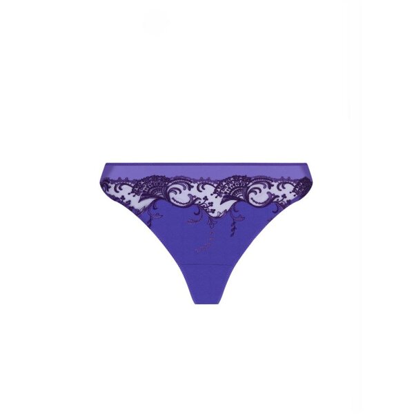 Splendeur Soie - String - ocean blue - 4 (L)