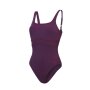 Speedo - Womens Shaping ContourEclipse Swimsuit - Plum Dandy / Basque Red - IT46/DE40