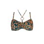 La Balinaise - Bandeau - ikat vert orange - 075E