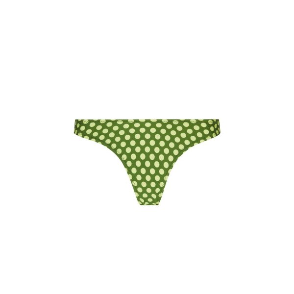 La Petillante - Bikini Slip - bulles green - 4 (XL)