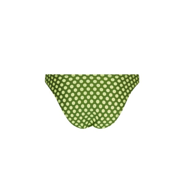 La Petillante - Bikini Slip - bulles green - 4 (XL)