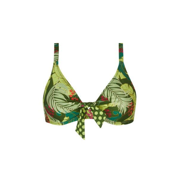 La Venus Nature - Bikini imbottito senza ferretto - vert tropic - 085D