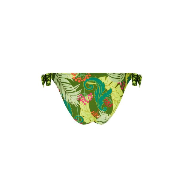 La Venus Nature -  Bikinislip zum Binden - vert tropic - 3 (L)