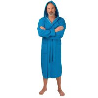 Wewofashion - Unisex Bademantel mit Kapuze