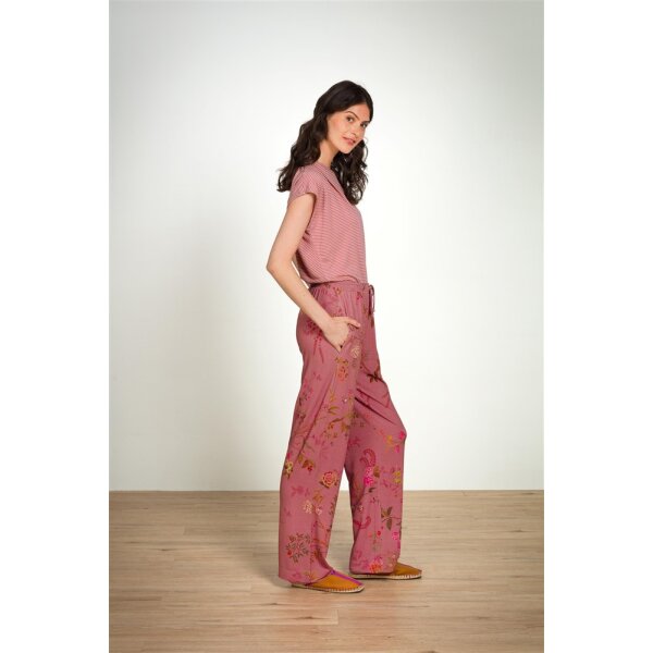 Pip Studio - Belin - Lange Hose Bodhi Flower - Pink - Pink - L